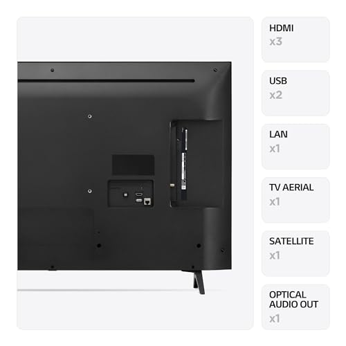 LG 43 Inch 43QNED756RA Smart 4K UHD HDR QNED Freeview TV - Image 8