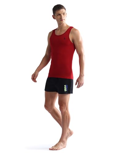 Image of U.S. Polo ASSN. Mens OEV03 Solid Cotton Vest - Pack of 2