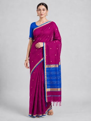 Chugali Sarees maheshwari silk saree – image 2