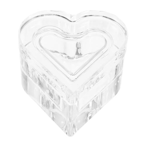 Set cupa cristal para uñas forma corazón dappen miniatura 1