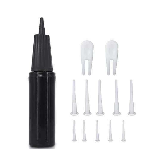 Image of Hand Air Pump,Two-Way Hand Yoga Ball Pump, 9 Inch Double Action Hand Pump Inflator for Exercise Balls, Swimming Ring,Balloons and Inflatable Balls