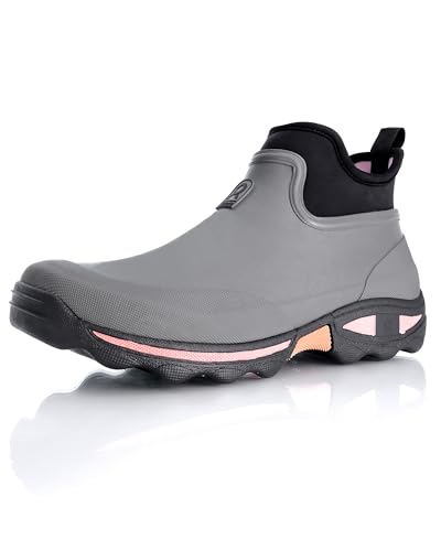 Rouchette Gummistiefelette CLEAN Lady grau, 39