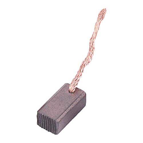 100Pcs Carbon Brushes Replacement Kits for Electric Vehicle Parts with Low Noise, High Wear, Suitable for Electric Vehicle DC Motor, J432A 8x10x20mm, Carbon Brushes for electric