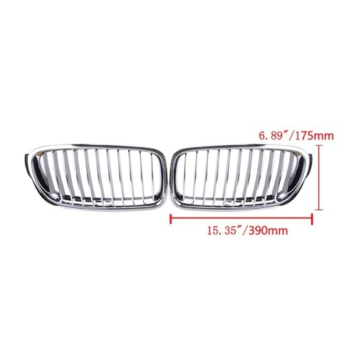 Parrilla delantera deportiva para Serie 3 F30 F35: renueva el frontal de tu coche 2012-2018 4