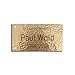 Personalized Brass memorial plaques for outdoors,Engraved Name plate | House Signs | Plaque with Screw Holes | Ideal for Fixing to Memorial Benches | Remembrance Sign