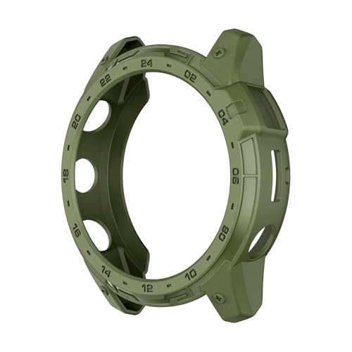 ISABAKE Etui kompatybilne z Garmin EPIX Pro 51 mm/Fenix 7X/Fenix 7X Pro, Etui ochronne z TPU, ramka zegarka, osłona do Enduro 2/Tactix 7