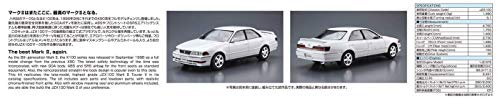 Kit modelo Aoshima Toyota JZX100 Mark II Tourer V 1:24 miniatura 6
