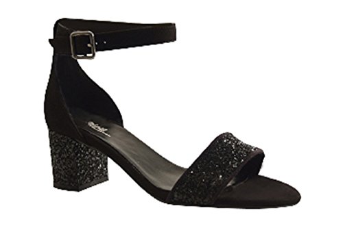 REQINS - PASTEL PEAU - SANDALE CHARLES IX - NOIR