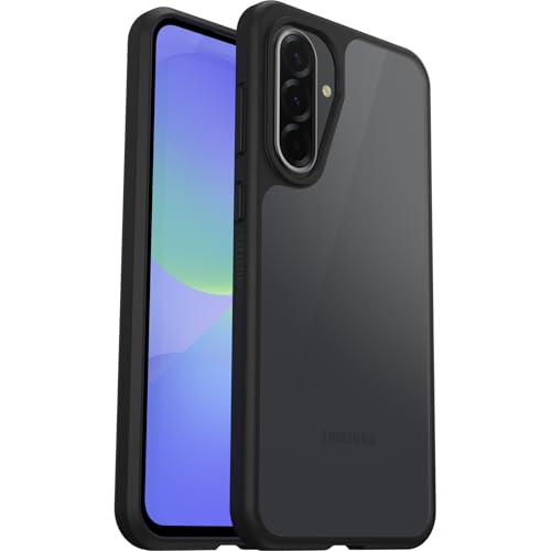 Otterbox Coque Sleek Case Series pour Samsung A36 5G, Antichoc, Anti-Chute, Ultra-Mince, Protection Fine, testé Selon Les Normes Militaires, Transparent/Noir, Livré sans Emballage