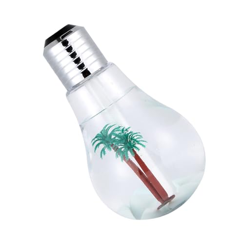 Imagen de Fitooles Humidificador creativo con forma de bombilla con alimentación USB nocturna