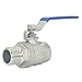 VARMHUS Full Port Ball Valve S304 Stainless Steel 304 Heavy Duty for Water, Oil, and Gas,1000WOG (3/4