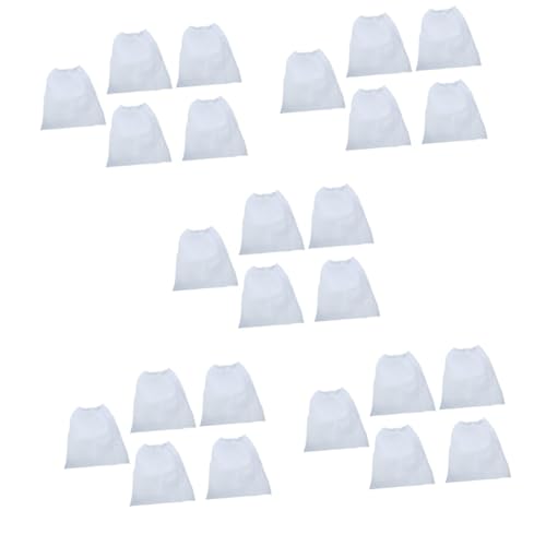 FOMIYES 25 Pcs Collection Salon Tools non woven nail bags nail table dust collector bag nail dust collector manicure tools nail tools fan replacement bag collection bag Dust bag suction