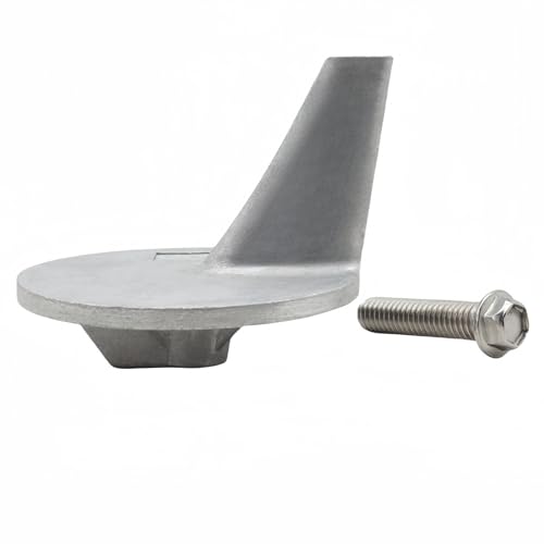 HeuroFosh 46399A1 Aluminum Trim Tab Anode for MerCruiser Alpha one Stern Drives and for Mercury for Mariner Outboard Motors Replace 822777Q1 822777A1 Sierra 18-6014A