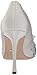 Badgley Mischka womens Halo Pump, White Satin, 10 US