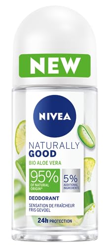 NIVEA NATURALLY GOOD Bio Aloe Vera Mujer Desodorante Roll-on 50...