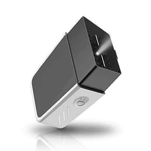 CAR WORK BOX OBD2 Bluetooth 4.0 con iluminación LED, ELM327 OBD-II Escáner de Diagnóstico Coche para Android iOS y Windows