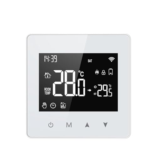 Tuya Smart Thermostat,Low Power Battery Water Gas Boiler Temperature Controller ，Compatible for Alexa ，Accessories(ZigBee Version)
