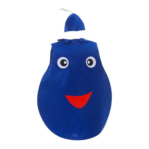 Guangcailun Déguisement de myrtille captivant pour enfants, idéal pour Halloween, les carnavals et autres fêtes costumées. Accessoires de déguisement amusants et originaux. de