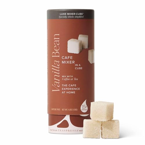 Vanilla Bean Flavor Infused Sugar Cubes by Teaspressa -...