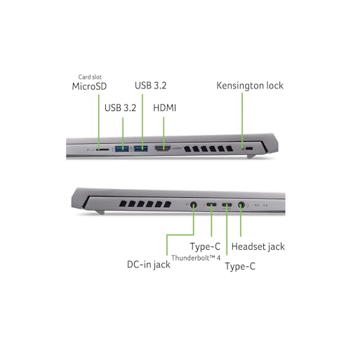 Acer Predator Triton Neo 16 PTN16-51-52C0 Notebook Gaming, Intel Core Ultra 5 125H, RAM 32 GB DDR5, 1 TB SSD, Display 16" WUXGA IPS 165 Hz DDS, NVIDIA GeForce RTX 4050 6 GB GDDR6, Windows 11 Home - Notebook - Immagine 7