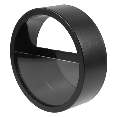 Garneck Moderne Runde Wandvase - Hängendes Pflanzgefäß Für Innenräume - Ideal Für Sukkulenten Und Kleine Pflanzen Stilvolles Wandpflanzgefäß in Schwarz Für Kreative Akzente