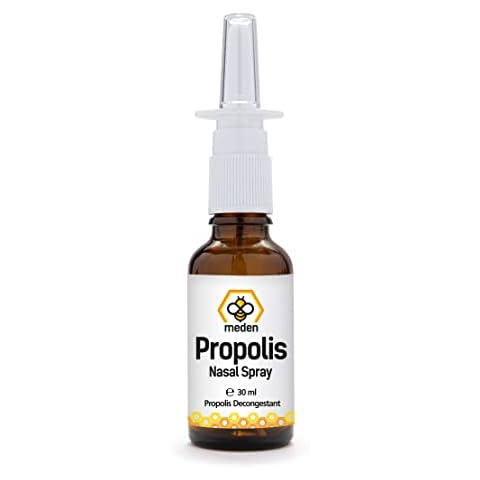 Natural Propolis Nasal Spray 30ml - Blocked Nose, Allergies, Hey Fever, Sinusitis Cover