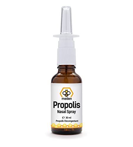 Natural Propolis Nasal Spray 30ml - Blocked Nose, Allergies, Hey Fever, Sinusitis