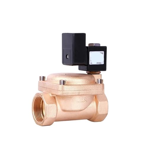 Électrovanne laiton normalement fermée 0927500 haute pression pilotée 24V BSP