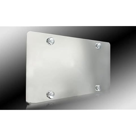 JR2 Blank Heavy Metal Stainless Steel License Plate Cover