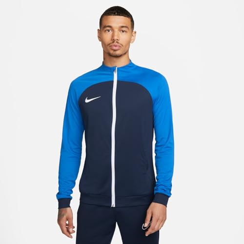 Nike Mens Jacket M Nk Df Acdpr Trk Jkt K, Obsidian/Royal Blue/White, DH9234-451, 2XL