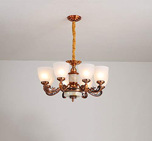 QTRT Araña de Estilo Europeo, Sala de Estar, luz de Techo, Moderna, Moderna, lámpara de Techo, hogar, Jane, Colgante, luz, Dormitorio, luz Colgante, Restaurante, True Jade, Linterna Cover