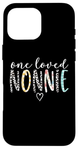 Nonnie Gifts Women One Loved Nonnie Mother's Day X}zP[X iPhone 16 Pro Max p
