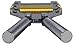 Robert Baraban Hand Gripper Adjustable, Chrome, Double Mounted, Grip Strengthener, 50/500lbs, the Original!