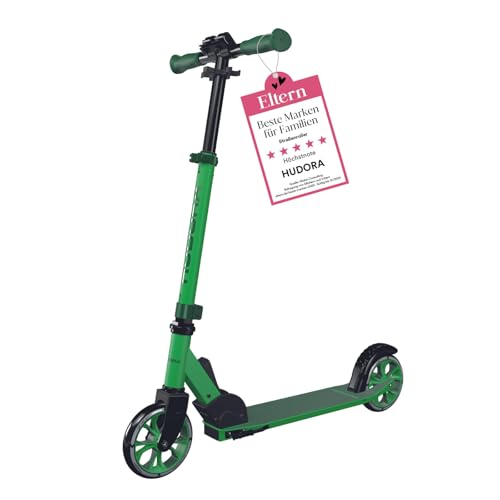 HUDORA Scooter Up 145 Junior - Hochwertiger & sicherer Kinder Roller ab 3 Jahre - Zusammenklappbarer City Roller mit 145 mm Rollen - Höhenjustierbarer Scooter für Jungen & Mädchen bis 60 kg HUDORA Scooter Up 145 Junior - Hochwertiger & sicherer Kinder Roller ab 3 Jahre - Zusammenklappbarer City Roller mit 145 mm Rollen - Höhenjustierbarer Scooter für Jungen & Mädchen bis 60 kg