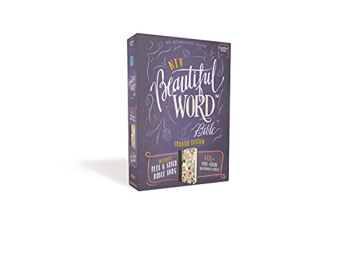NIV, Beautiful Word Bible, Updated Edition, Journal Edition for Women, 600+ Full-Color Illustrated Verses, Peel/Stick Bible Tabs, Floral Cloth over Board, Red Letter, Comfort Print - Image 13