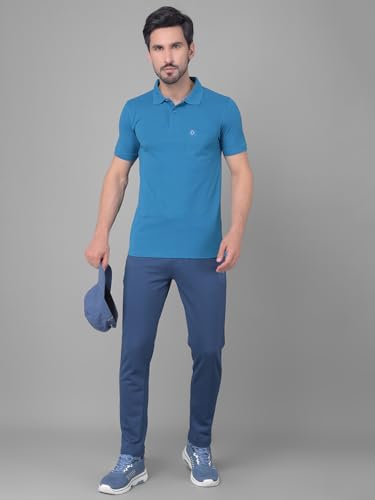 Image of Dollar Mens Cotton Casual Solid Polo Tshirt (Pack of 1)