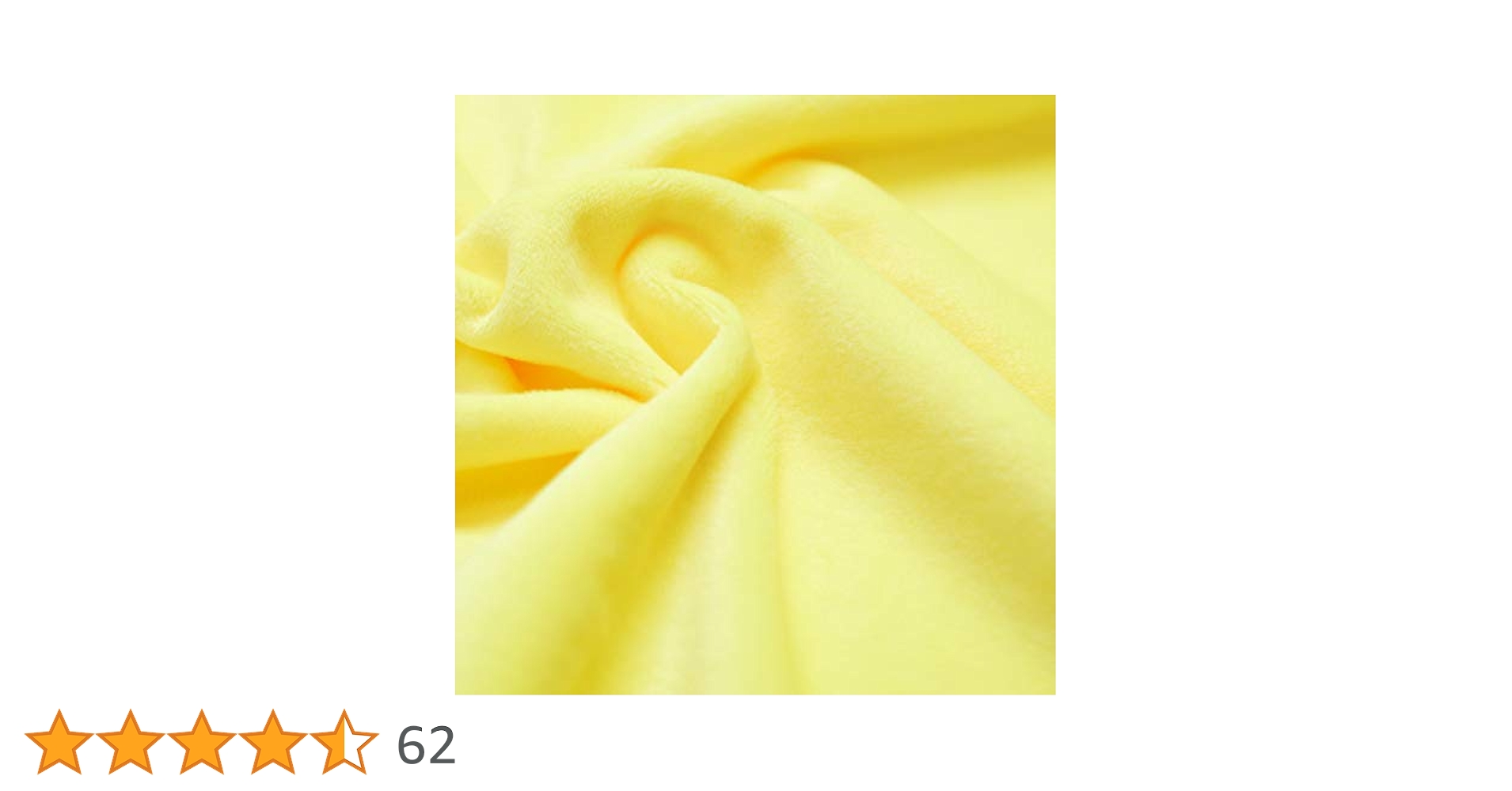 Amazon | 入手困難 ライトイエロー S-0008 ソフトボア生地 クリスタル