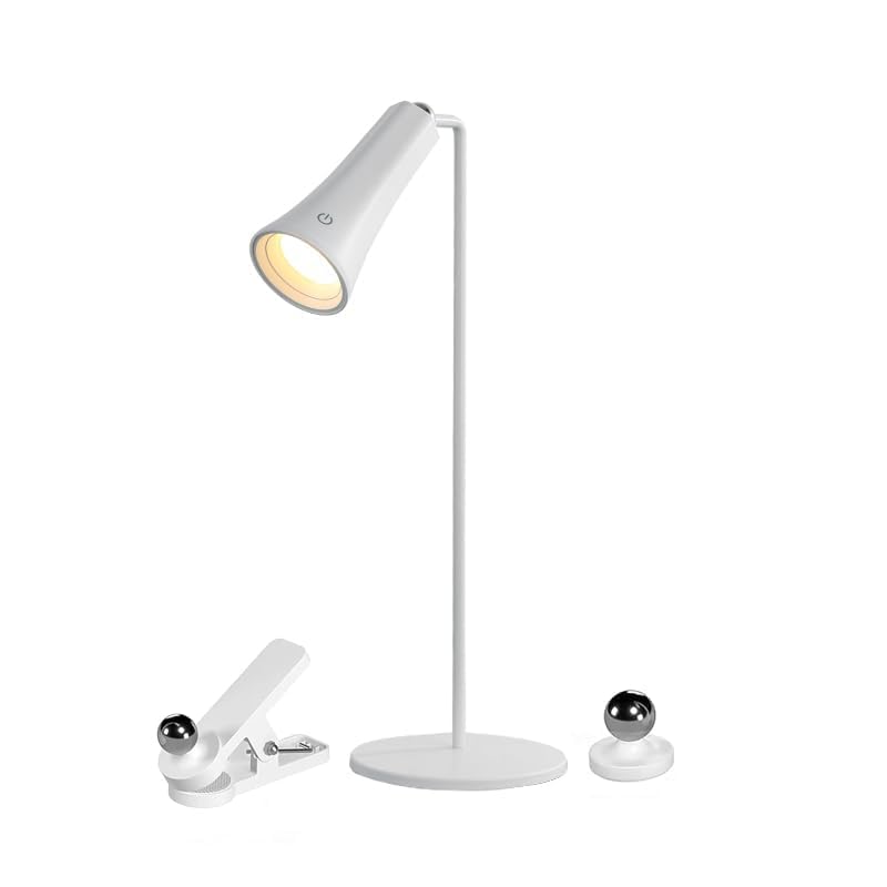 Image of Kimee LED Study Light for Desk with Stationery Organizer & Mobile Holder - Cordless Table Lamp for Students (Magnetic)