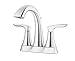 Pfister Weller LG48WR0C Centerset Bath Faucet, Finish, Polished Chrome