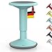 Interstuhl UPis1 - ergonomischer Sitzhocker mit Schwingeffekt - höhenverstellbar - Hocker mit rutschhemmender Standfläche & Kippschutz - Bürohocker (Pastelltürkis, UP Designhocker) in der günstig Kaufen-Interstuhl UPis1 - ergonomischer Sitzhocker mit Schwingeffekt - höhenverstellbar - Hocker mit rutschhemmender Standfläche & Kippschutz - Bürohocker (Pastelltürkis, UP Designhocker)