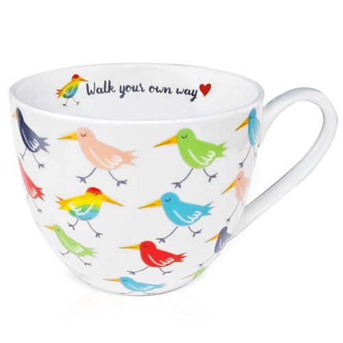 MFoffice Birds Mugs for Daily Coffee and Tea,...