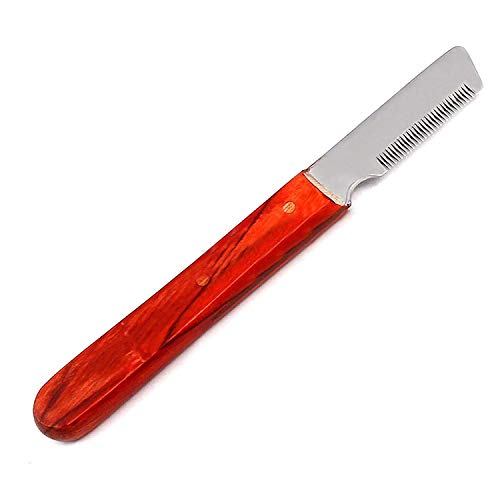 PROFESSIONAL DOG STRIPPING KNIFE GROOMING TOOL