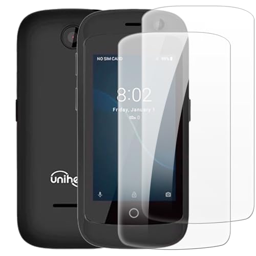 Shantime (2 Pack) Tempered Glass Screen Protectors for Unihertz Jelly Pro Clear HD Protection Film for Unihertz Jelly 4G (2.45 inches) (TM2)