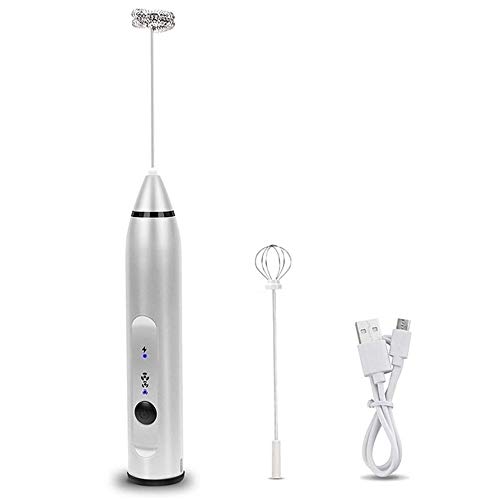 Milk Frother Handheld Rechargeable Foam Maker Electric USB Handheld Rechargeable Milk Frother Coffee