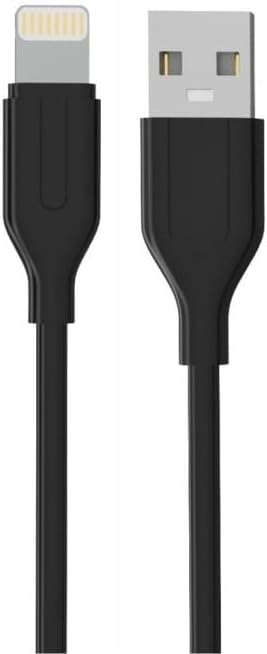PDAteknoloji Yetty 2.4A 1m Lightning ile Uyumlu Kablo Siyah YKB-02S