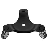 Chariot à roulettes universel : grâce à sa conception à trois roues, ce chariot est stable et fiable pour le déplacement de meubles