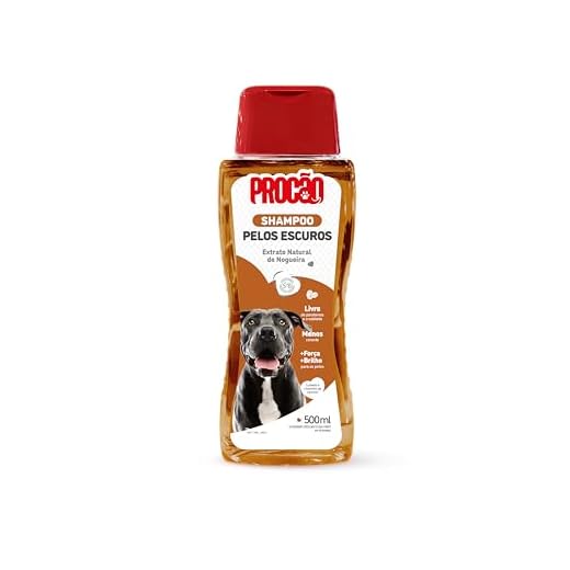 PROCÃO Shampoo Pelos Escuros para cães e gatos 500 ml