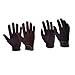 EXCEART 1pair Microfiber Riding Gloves Breathable Fit for Men and Women Comfortable Training Gloves Black