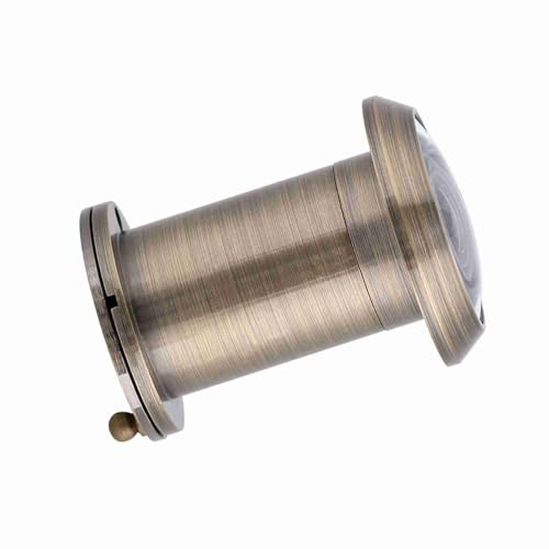 Home Door Viewer, 220 Grados Visor Óptico de Vidrio para Puerta, Kit de Mirilla de Ángulo Amplio para Seguridad en el Hogar (Bronce) miniatura 7