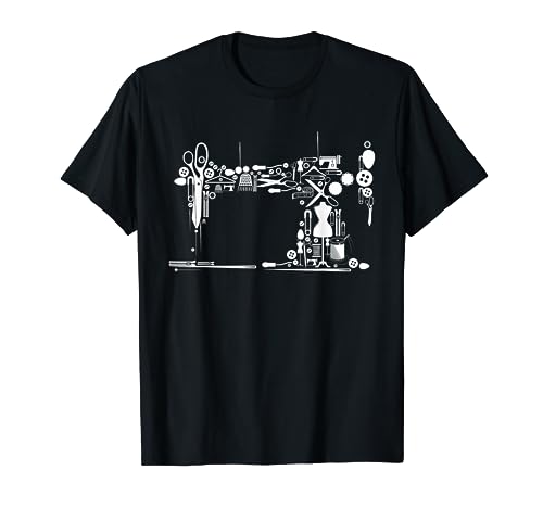 Sewing Quilting Machine Shirt Quilters Gift For Sewing Lover T-Shirt